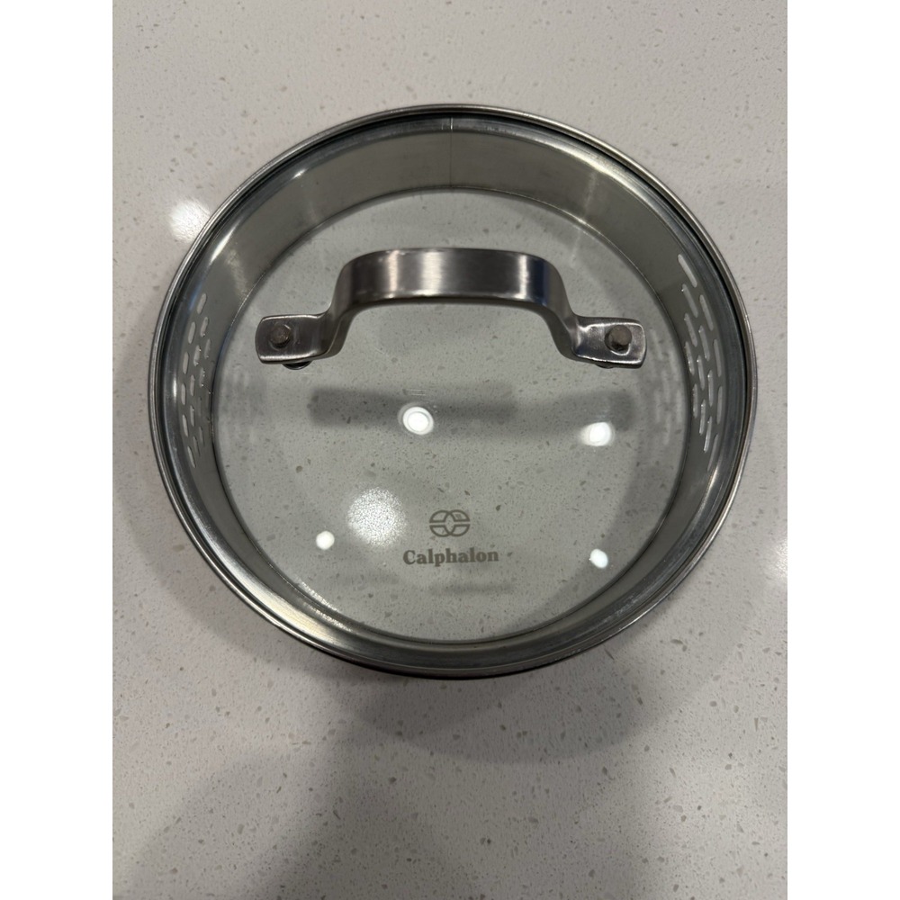Calphalon 7" Glass Strainer Lid Replacement 6 3/8‎ Inner